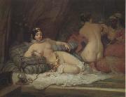 Eugene Guerard Scene de harem (mk32) oil painting reproduction